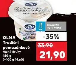 Kaufland OLMA Tradični pomazánkové nabídka