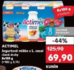 Kaufland ACTIMEL Jogurtové mléko s L. casei nabídka