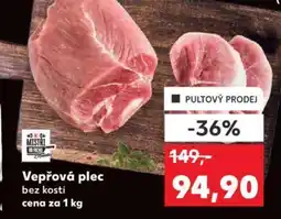Kaufland Vepřová plec nabídka