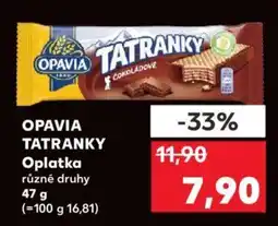 Kaufland OPAVIA TATRANKY Oplatka nabídka