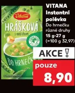 Kaufland VITANA Instantní polévka nabídka