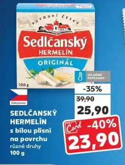 Kaufland SEDLČANSKÝ HERMELÍN nabídka