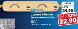 Kaufland UZENINY PŘÍBRAM Francouzská paštika nabídka