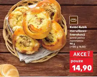 Kaufland Koláč Kubik meruňkovo- tvarohový nabídka