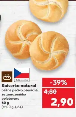 Kaufland Kaiserka natural nabídka
