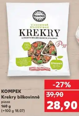 Kaufland KOMPEK Krekry bílkovinné nabídka