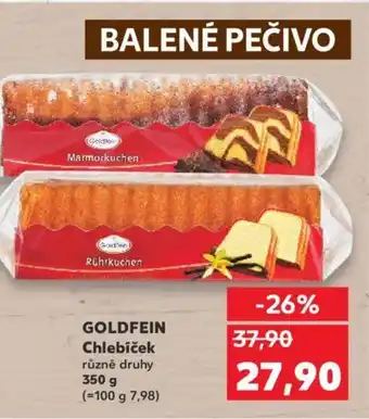 Kaufland GOLDFEIN Chlebíček nabídka