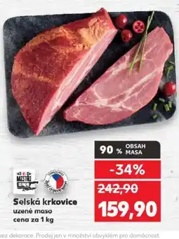 Kaufland Selská krkovice nabídka