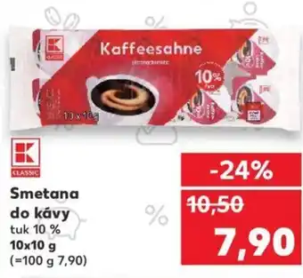 Kaufland Smetana do kávy nabídka