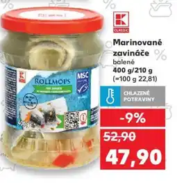 Kaufland Marinované zavináče nabídka