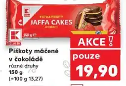Kaufland Piškoty máčené v čokoládě nabídka