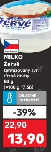 Kaufland MILKO Žervé nabídka