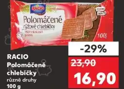 Kaufland RACIO Polomáčené chlebíčky nabídka