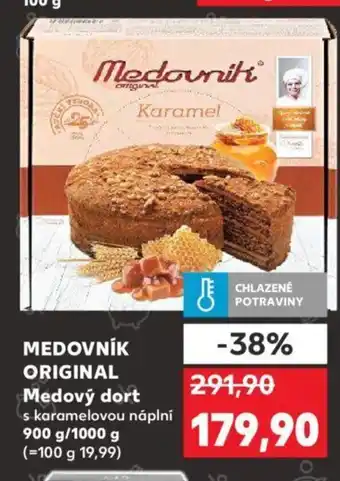 Kaufland MEDOVNÍK ORIGINAL Medový dort nabídka