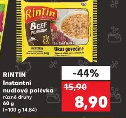 Kaufland RINTIN Instantní nudlová polévka nabídka