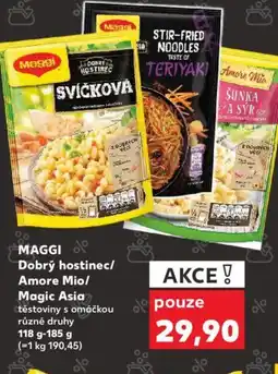 Kaufland MAGGI Dobrý hostinec/ Amore Mio/ Magic Asia nabídka
