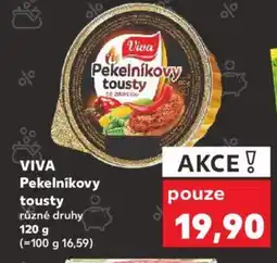 Kaufland VIVA Pekelníkovy tousty nabídka
