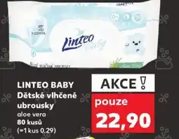 Kaufland LINTEO BABY Dětské vlhčené ubrousky nabídka