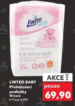 Kaufland LINTEO BABY Přebalovací podložky nabídka