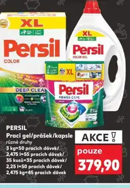 Kaufland PERSIL Prací gel/prášek/kapsle nabídka