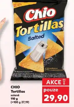 Kaufland CHIO Tortillas solené 110 g nabídka