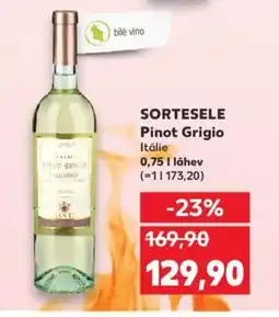 Kaufland SORTESELE Pinot Grigio nabídka