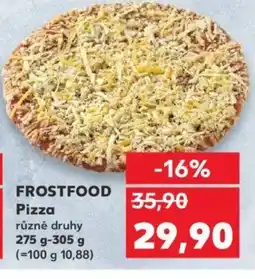 Kaufland FROSTFOOD Pizza nabídka