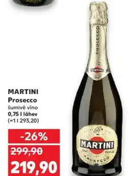Kaufland MARTINI Prosecco nabídka