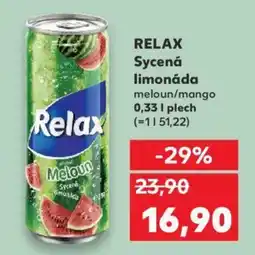 Kaufland RELAX Sycená limonáda nabídka