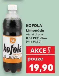 Kaufland KOFOLA Limonáda nabídka