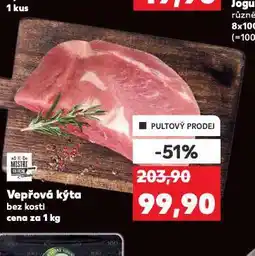 Kaufland Vepřová kýta bez kosti nabídka