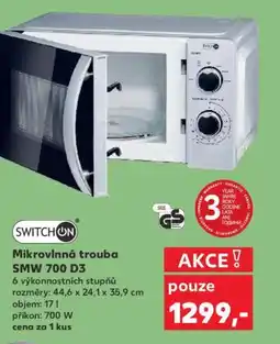 Kaufland Mikrovlnná trouba SMW 700 D3 nabídka