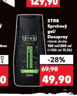 Kaufland Str8 sprchový gel nabídka
