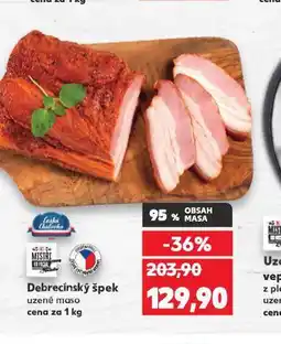 Kaufland Debrecínský špek nabídka
