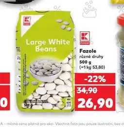 Kaufland Fazole nabídka