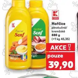 Kaufland Hořčice nabídka