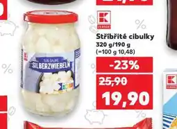 Kaufland Stříbřité cibulky nabídka