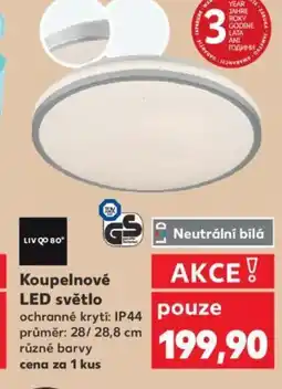 Kaufland Koupelnové LED světlo nabídka