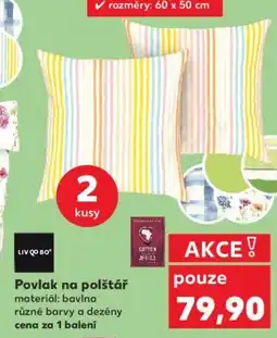 Kaufland Povlak na polštář nabídka