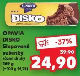 Kaufland OPAVIA DISKO Slepované sušenky nabídka