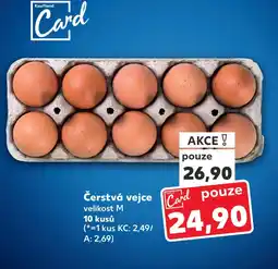 Kaufland Čerstvá vejce nabídka