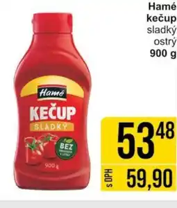 Jip Hamé kečup sladký ostrý 900 g nabídka