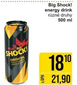 Jip Big Shock! energy drink 500 ml nabídka