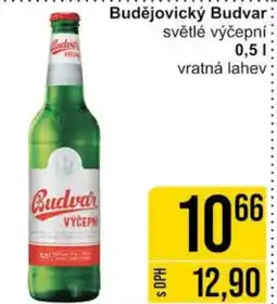 Jip Budějovický Budvar 0.5L nabídka