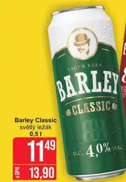 Jip Barley Classic světlý ležák 0,5L nabídka