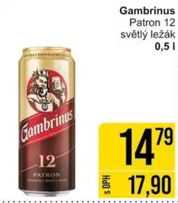 Jip Gambrinus Patron 12 0.5L nabídka