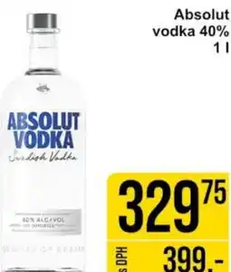 Jip Absolut vodka 40% 1L nabídka