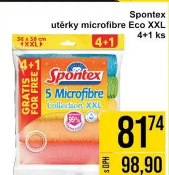 Jip Spontex utěrky microfibre Eco XXL nabídka