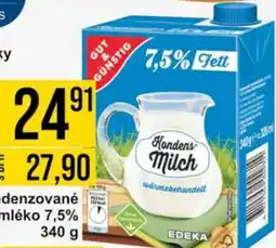 Jip Kondenzované mléko 7,5% nabídka