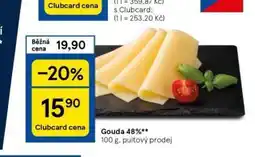Tesco Gouda 48% nabídka